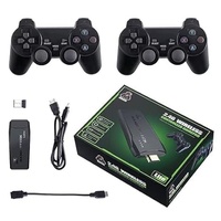 Wireless Video Games for tv Gaming Retro Gaming Console with Game Stick 1080p Plug & Play TV Video Game Set for 2 Player with 9Emulator for Kids & Old School Station Video Game Control